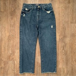 DL1961 Emilie Straight Ultra High Rise Vintage Ankle Size 30